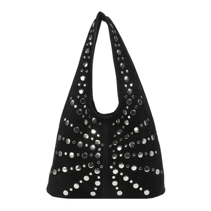 Cafe Studded Shoulder Bag
