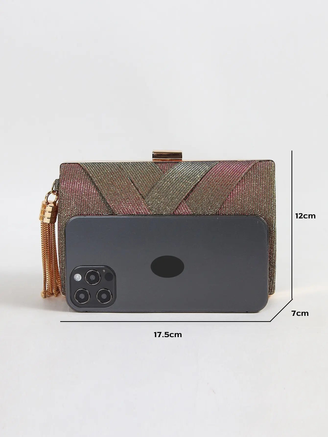 Luxury Vintage Chic Tassel Clutch Bag