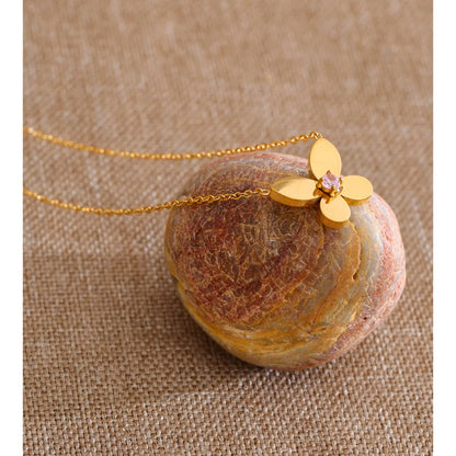 Nymphaea Butterfly Necklace