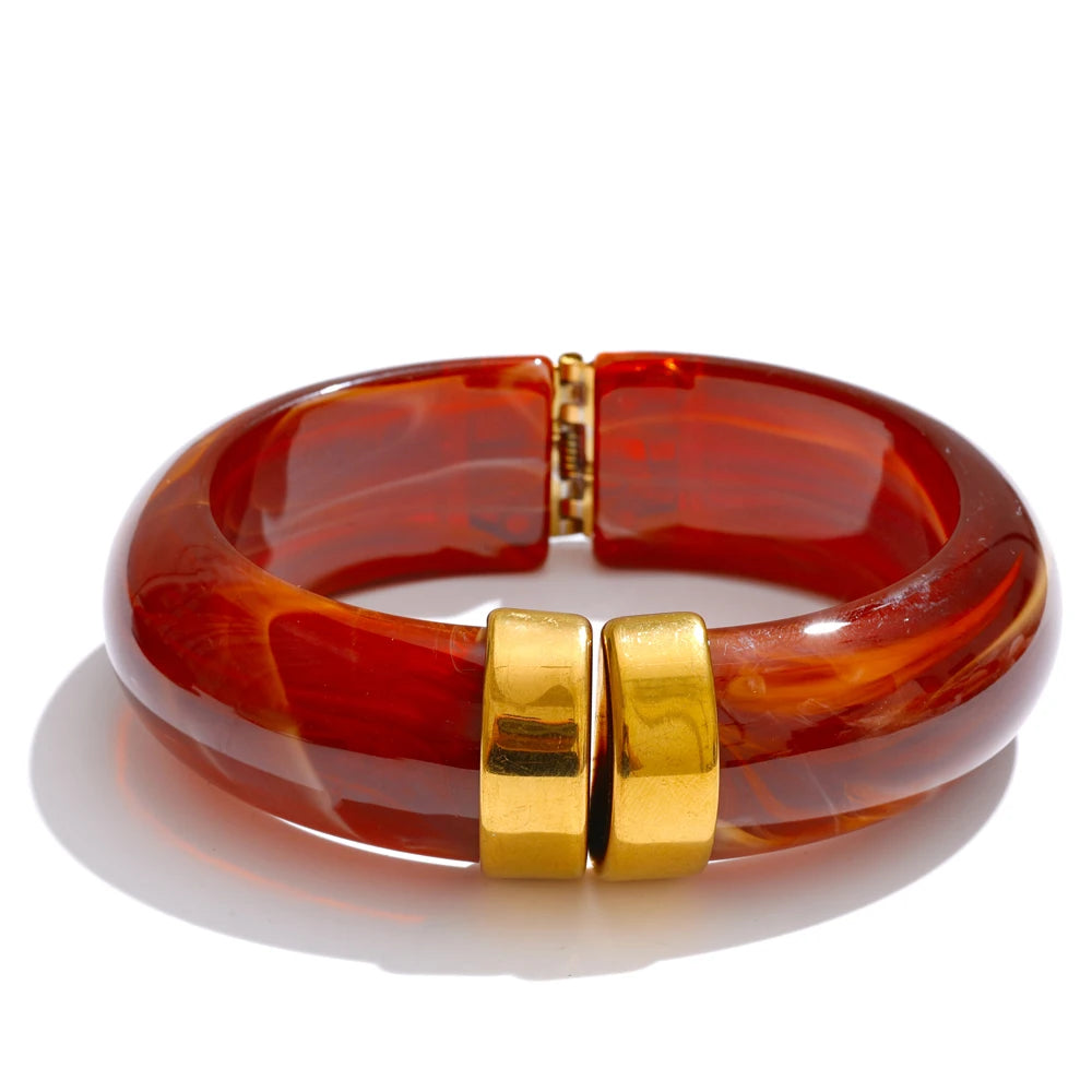 Muse Amber Cuff Bracelet