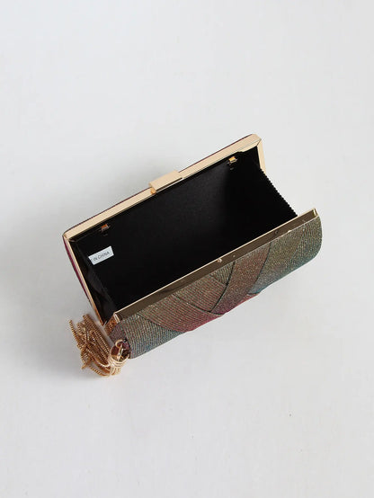 Luxury Vintage Chic Tassel Clutch Bag