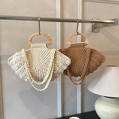 Crochet Shell Boho Bag