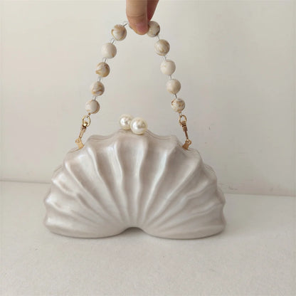 Nautilus Pearl Shell Clutch Bag