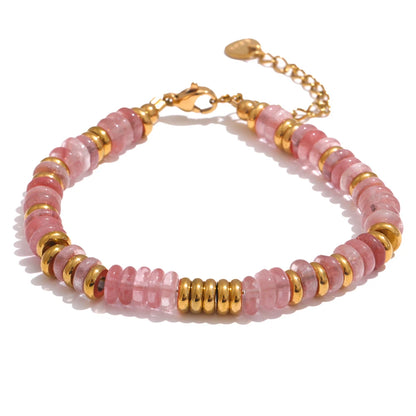 Riviera Gemstone Beaded Bracelet