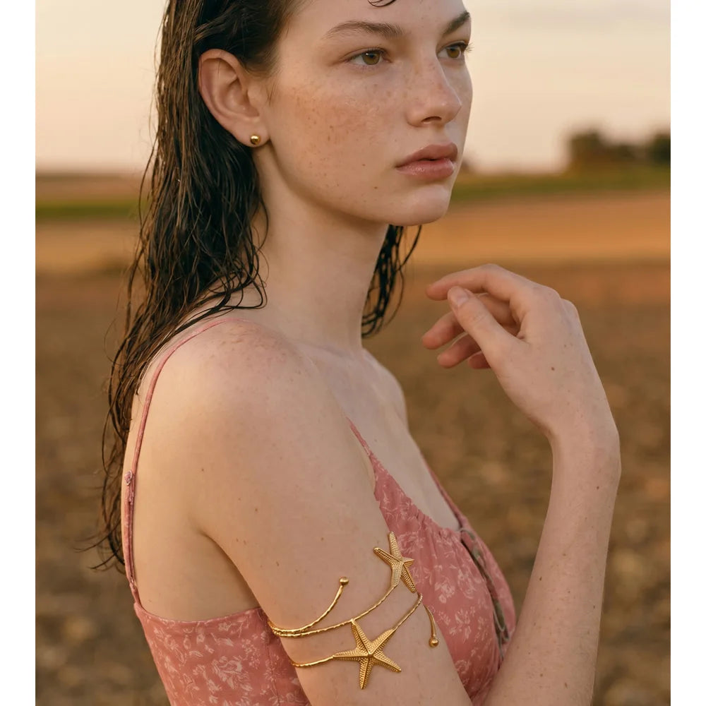 Golden Siren Arm Cuff