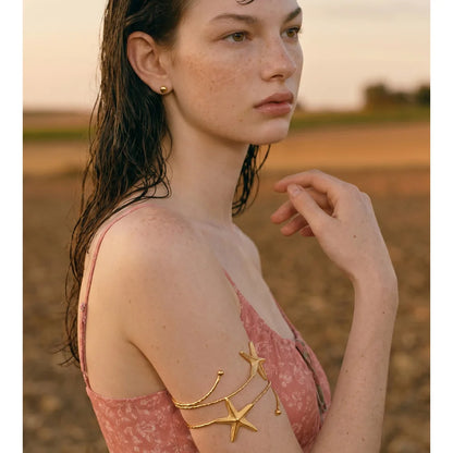 Golden Siren Arm Cuff