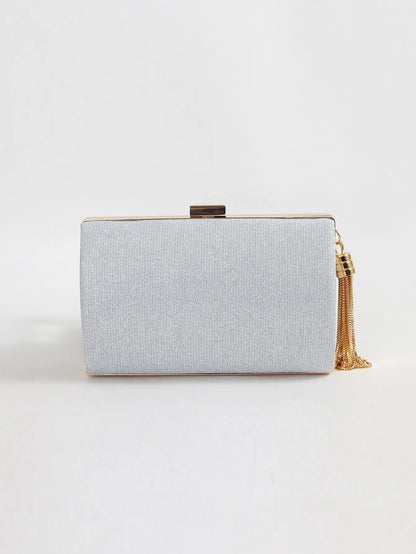 Luxury Vintage Chic Tassel Clutch Bag