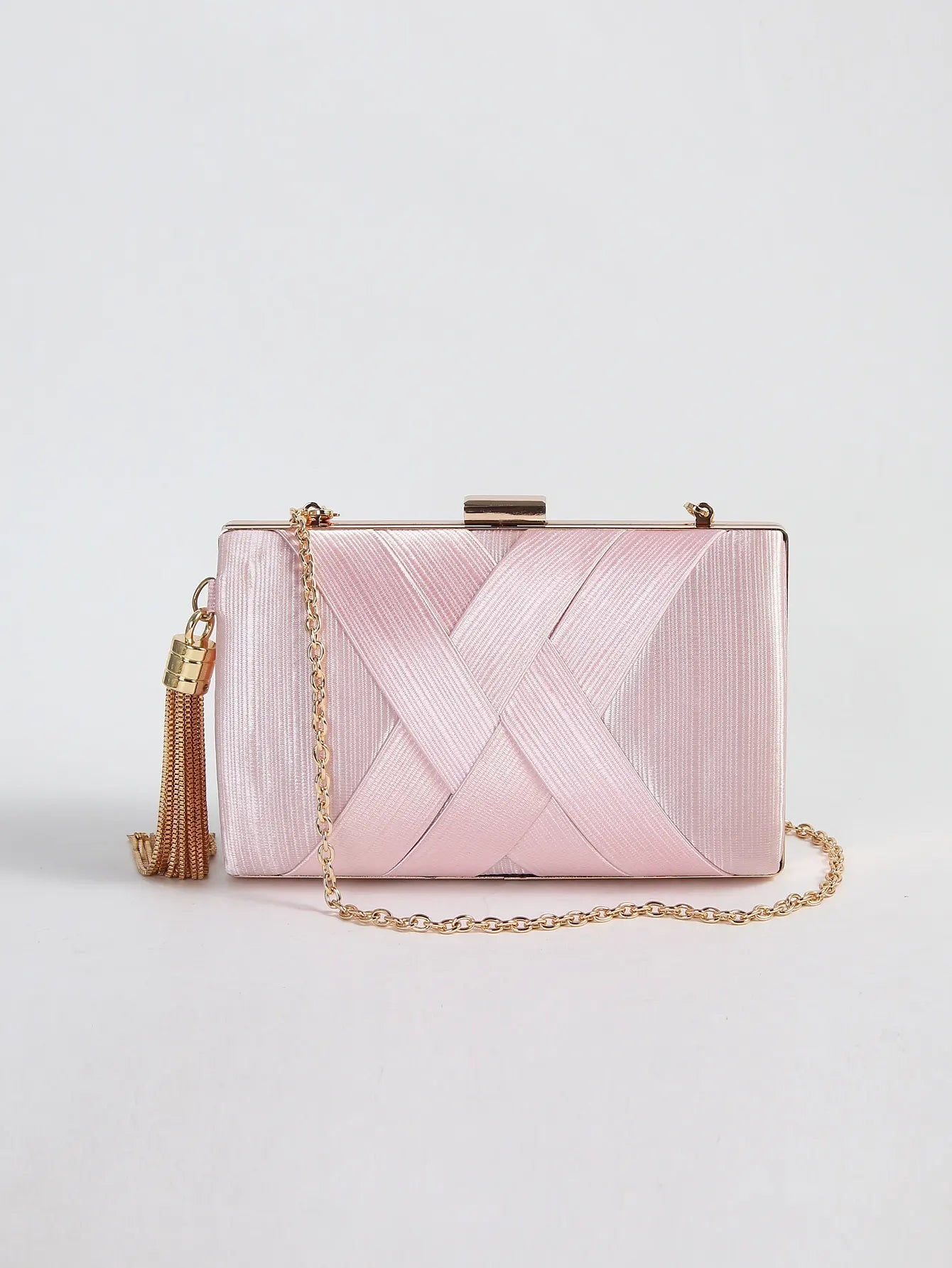 Luxury Vintage Chic Tassel Clutch Bag
