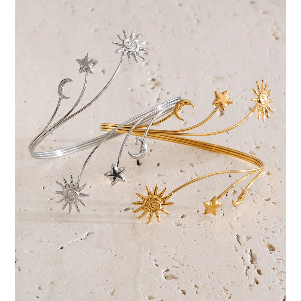 Celestial Boho Arm Cuff