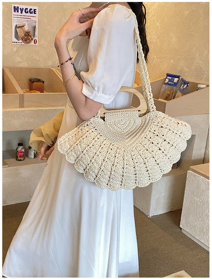 Crochet Shell Boho Bag