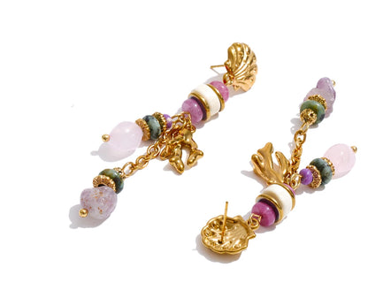 Nymphaea Shell Earrings