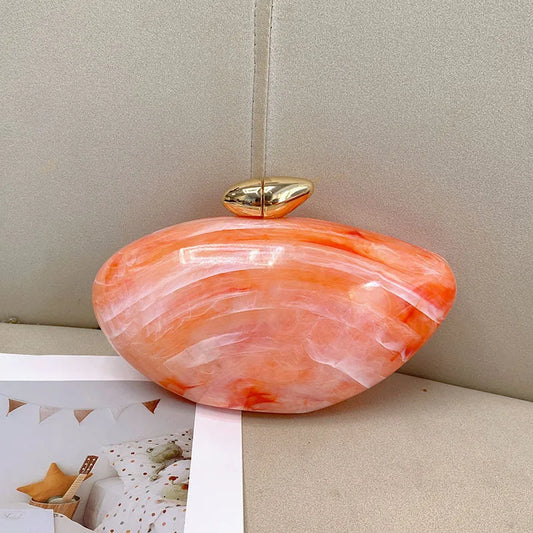 Venus Shell Acrylic Clutch