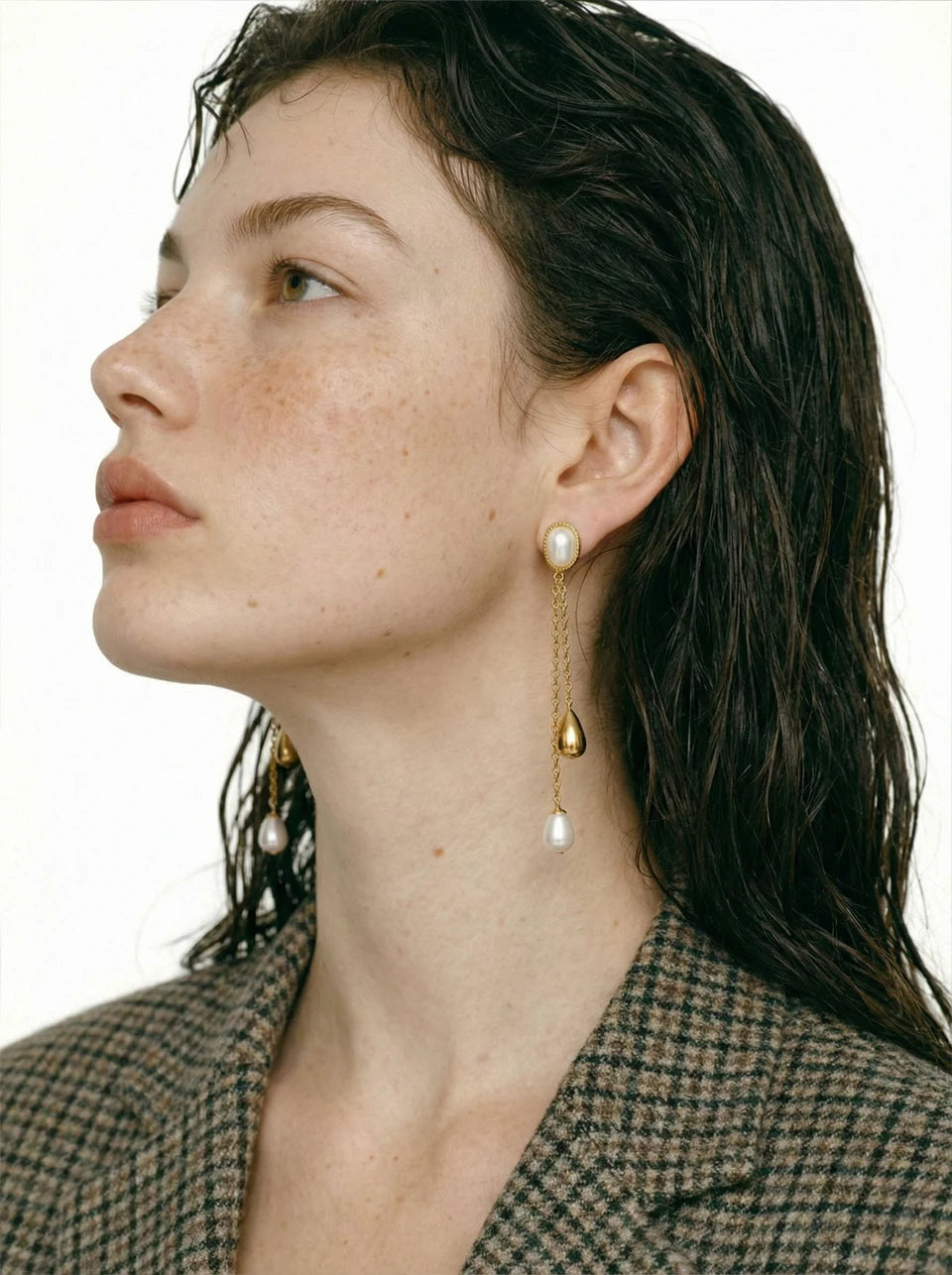 Pearl Cascade Earrings