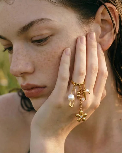 Petite Muse Charm Ring