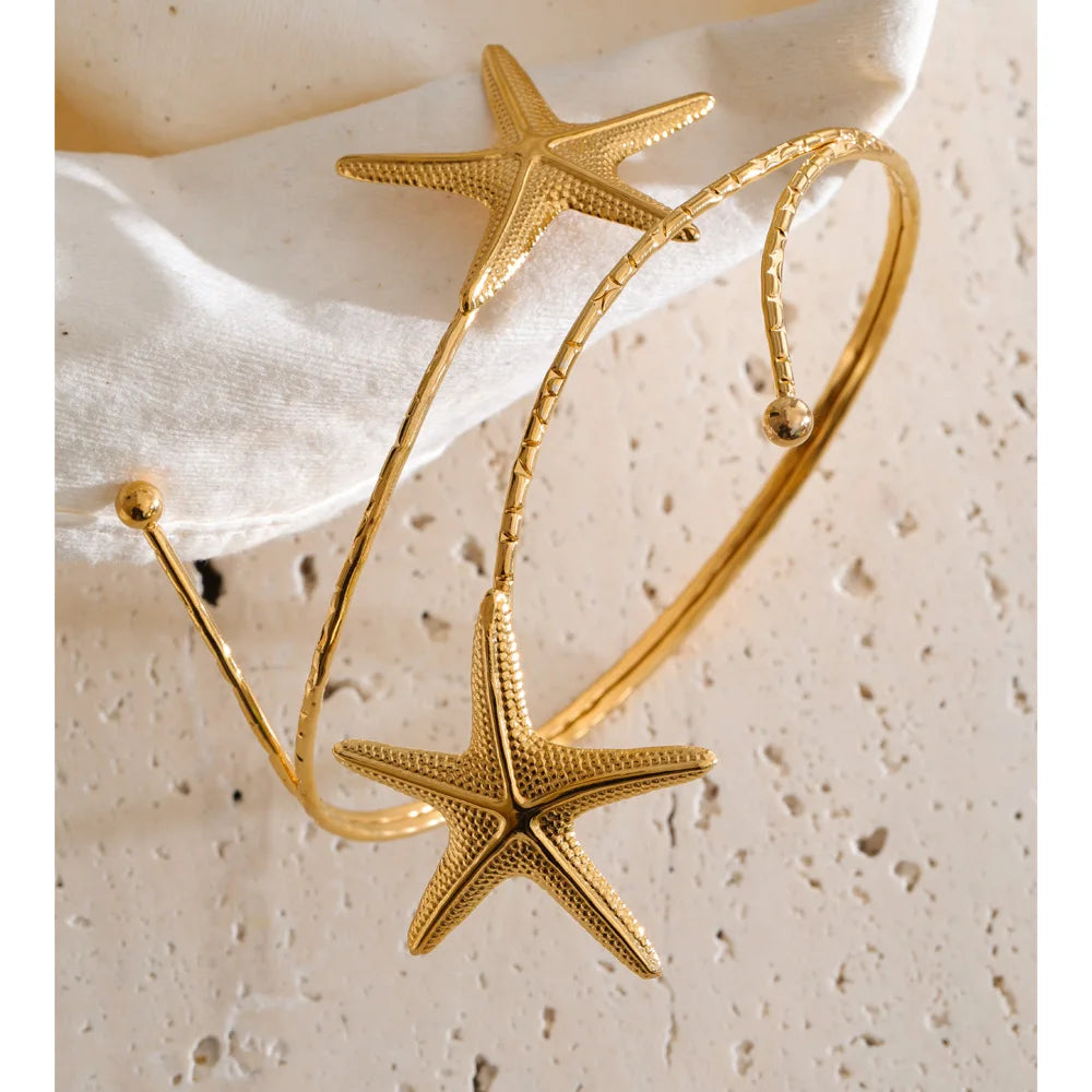 Golden Siren Arm Cuff