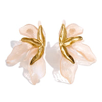 Nymphaea Petal Earrings