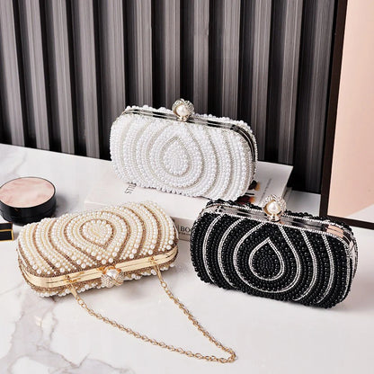 Pearl Dream Elegance Clutch Bag