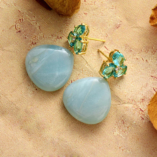 Mirabelle Gem Drop Earrings