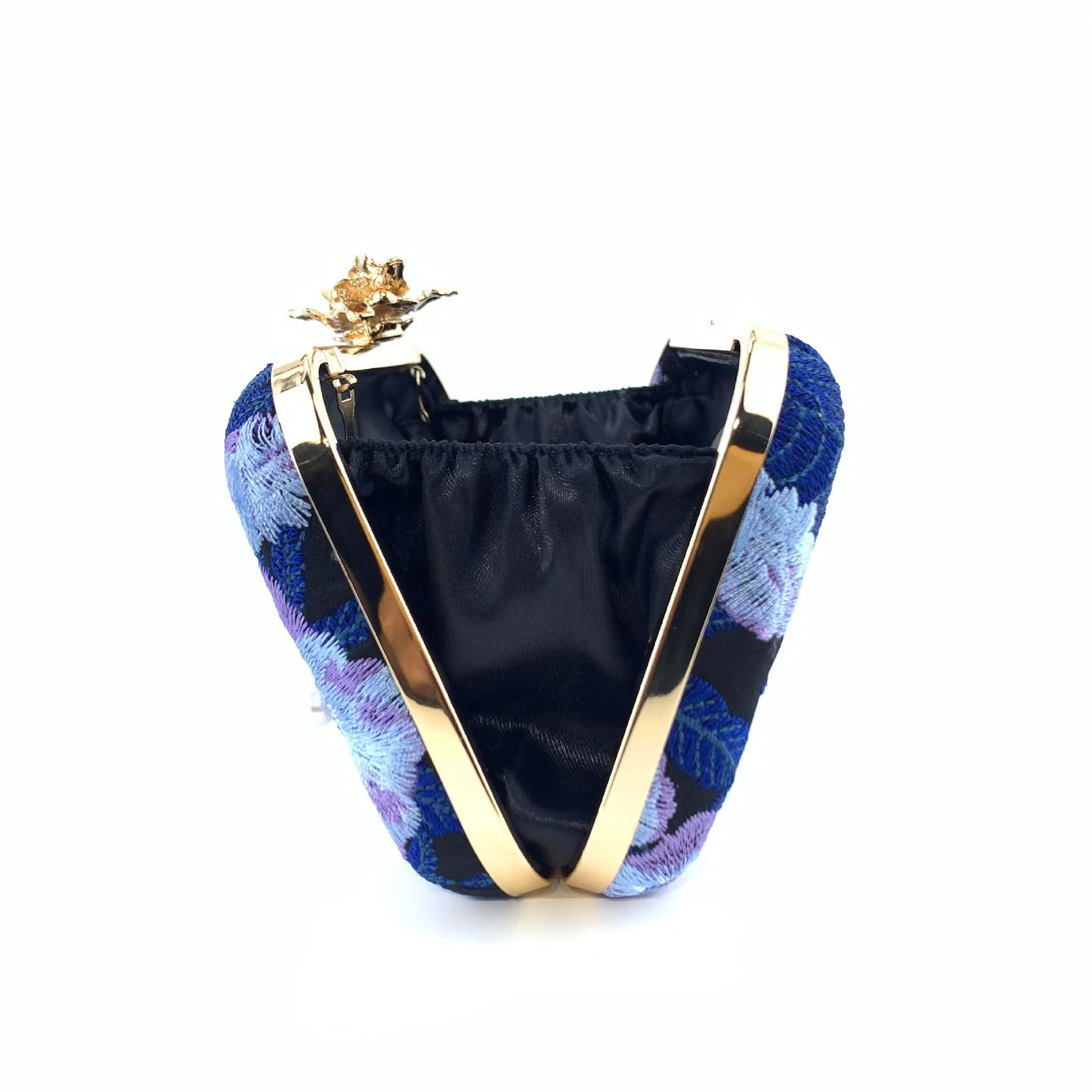 Vintage Pearl Embroidered Clutch