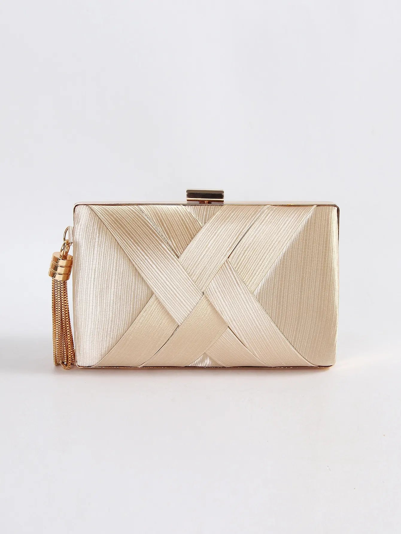 Luxury Vintage Chic Tassel Clutch Bag