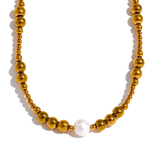 Halo Pearl Choker