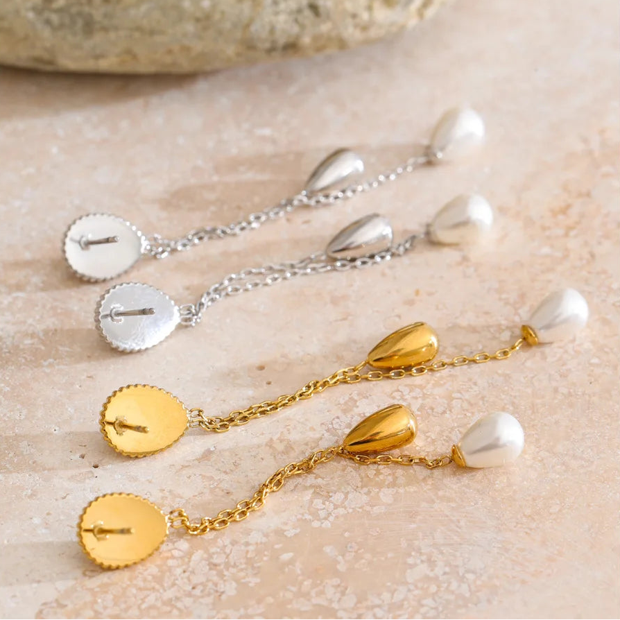 Pearl Cascade Earrings
