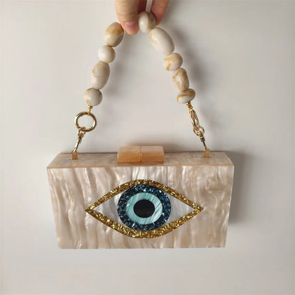 Luxury Mystic Evil Eye Clutch Bag
