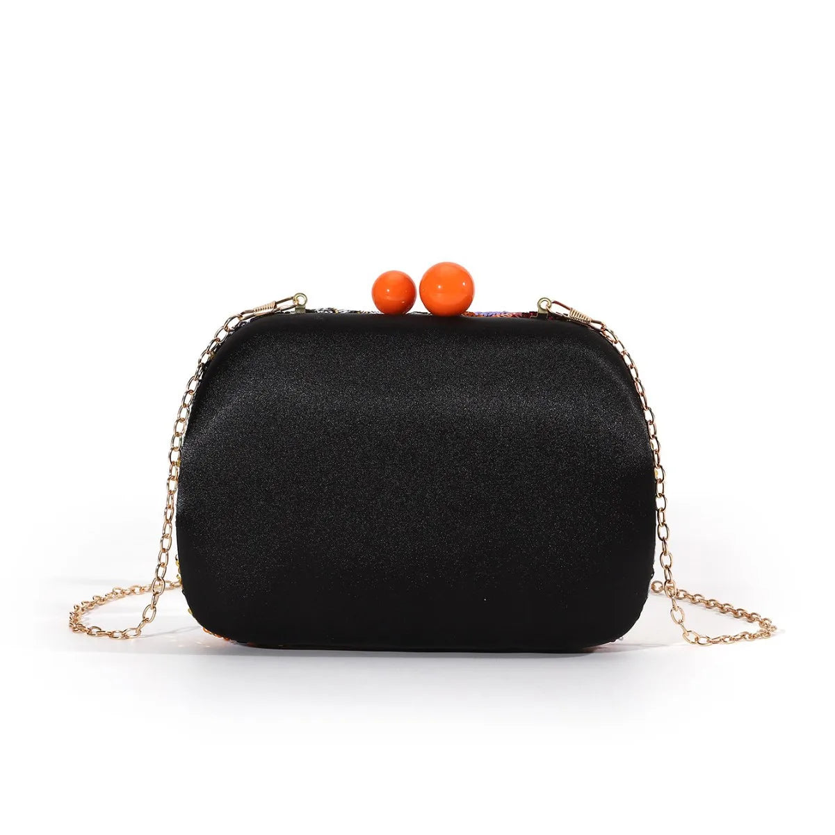 Floral Sequins Clutch Bag
