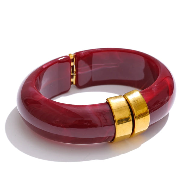 Muse Amber Cuff Bracelet