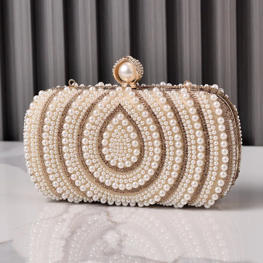 Pearl Dream Elegance Clutch Bag