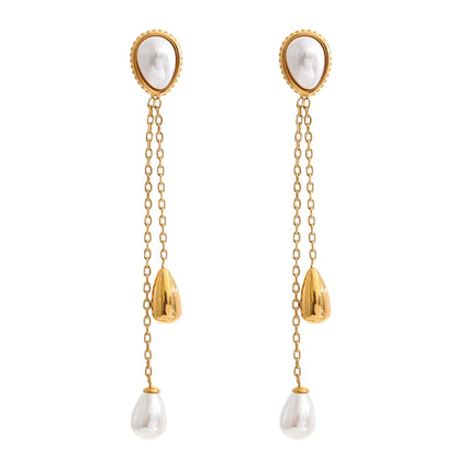 Pearl Cascade Earrings