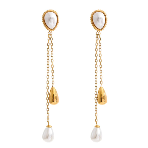Pearl Cascade Earrings