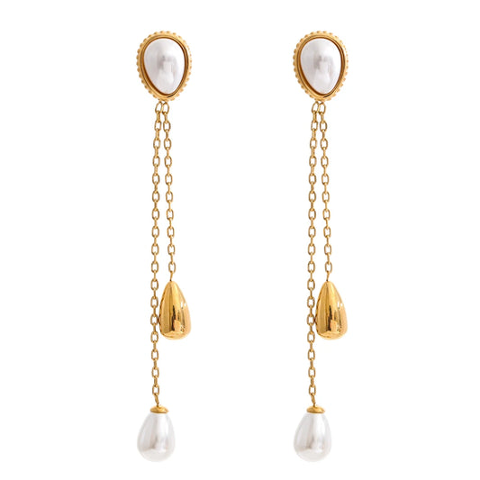 Pearl Cascade Earrings