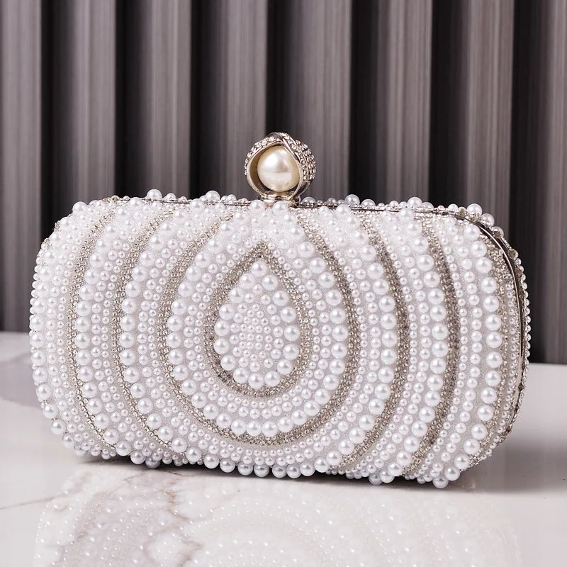 Pearl Dream Elegance Clutch Bag