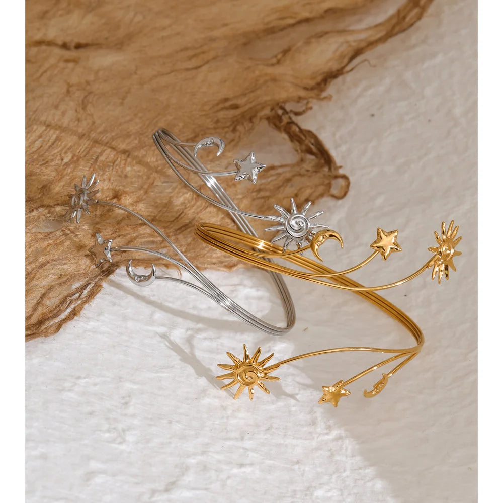 Celestial Boho Arm Cuff