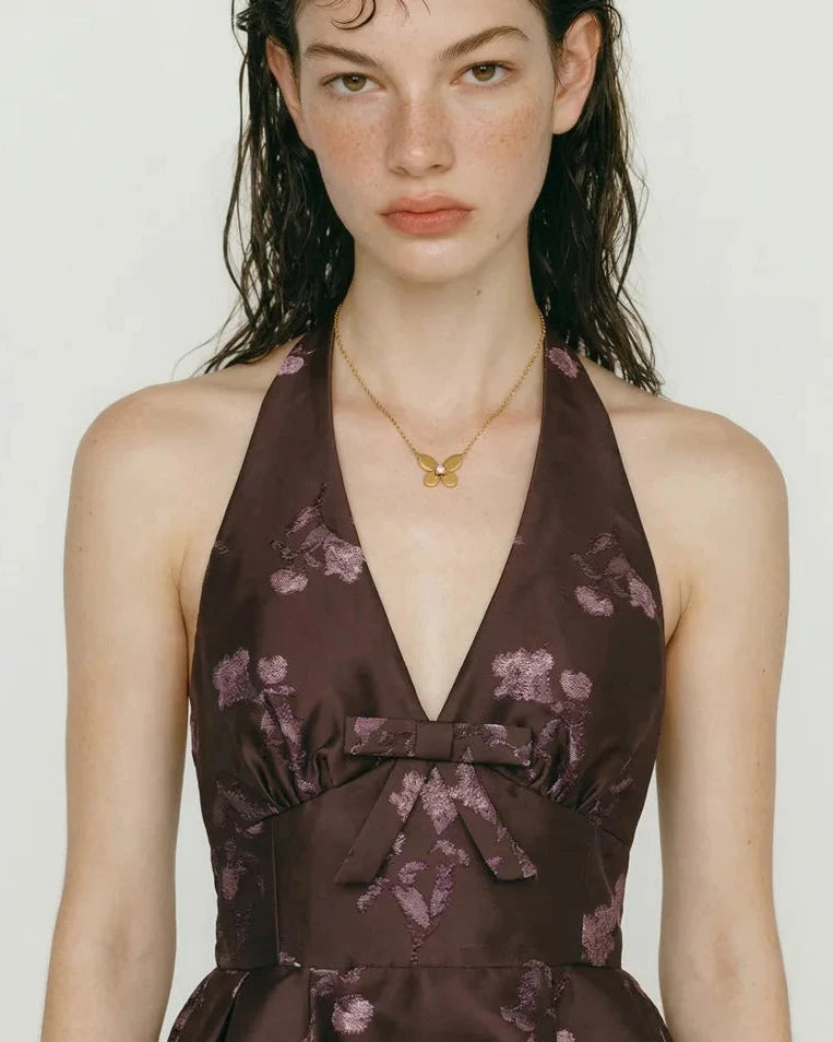 Nymphaea Butterfly Necklace