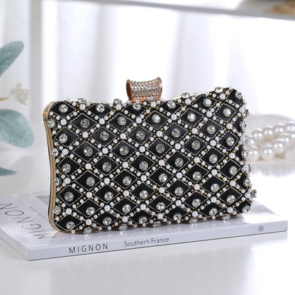 Charlene Boheme Beaded Clutch
