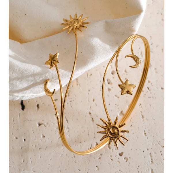 Celestial Boho Arm Cuff