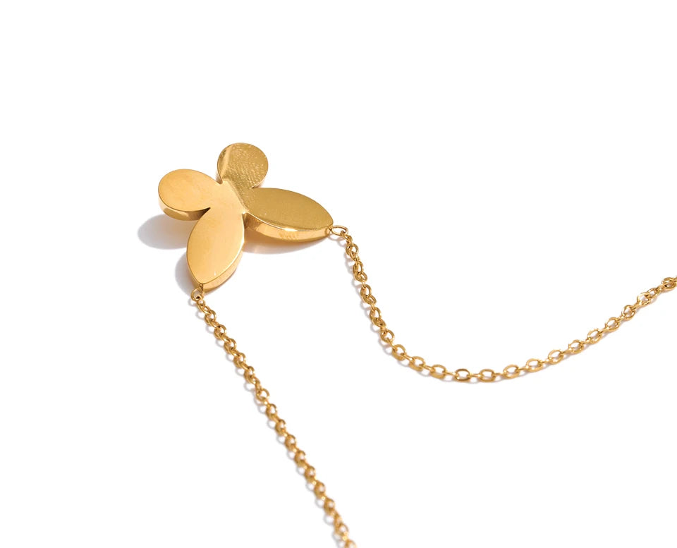 Nymphaea Butterfly Necklace
