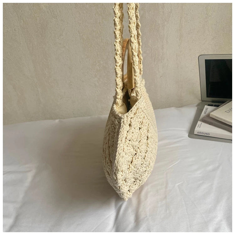 Crochet Shell Boho Bag