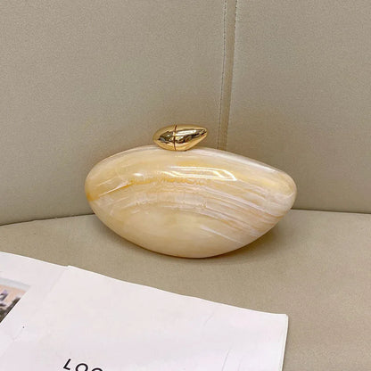 Venus Shell Acrylic Clutch