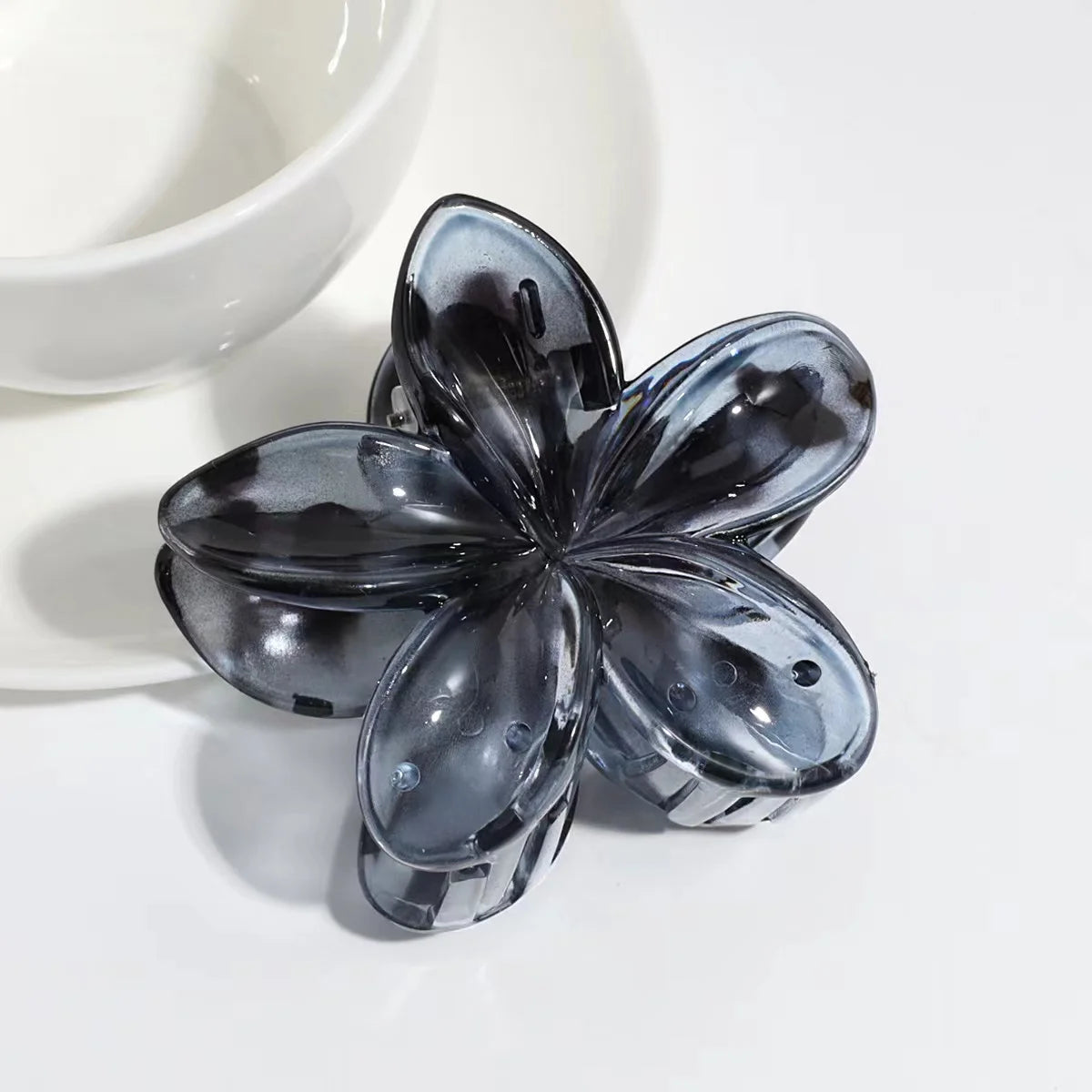 Frangipani Luxe Leopard Hair Clip