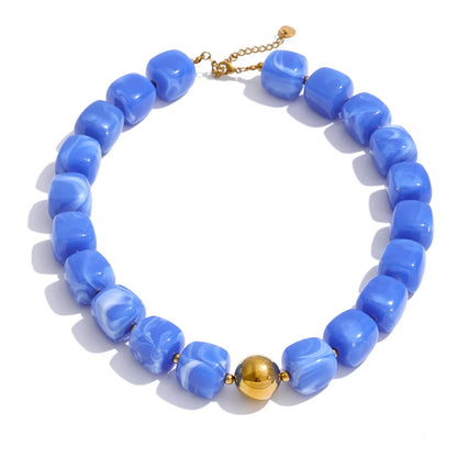 Azure Stone Necklace