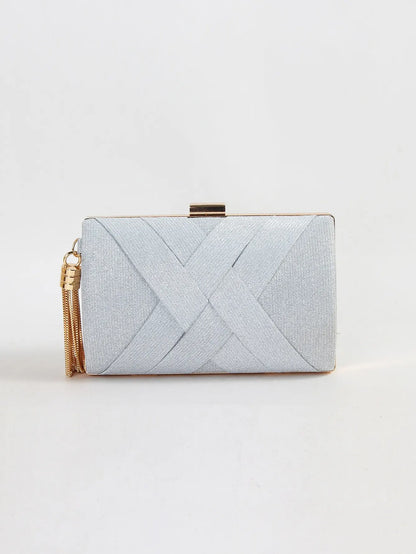 Luxury Vintage Chic Tassel Clutch Bag