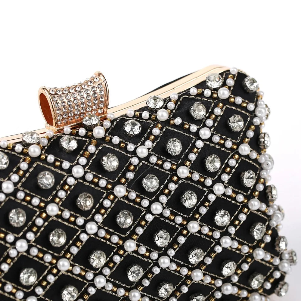 Charlene Boheme Beaded Clutch