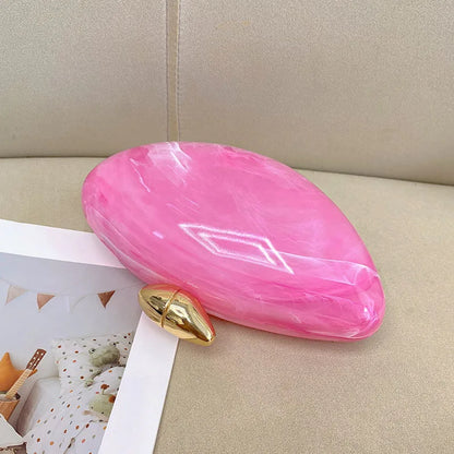 Venus Shell Acrylic Clutch