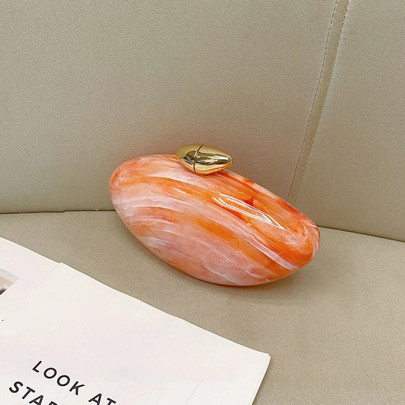 Venus Shell Acrylic Clutch