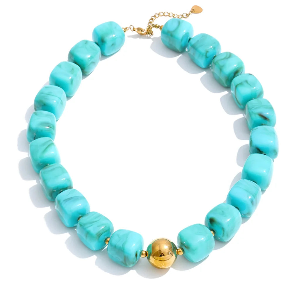 Azure Stone Necklace