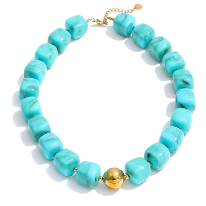 Azure Stone Necklace
