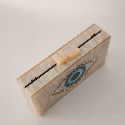 Luxury Mystic Evil Eye Clutch Bag